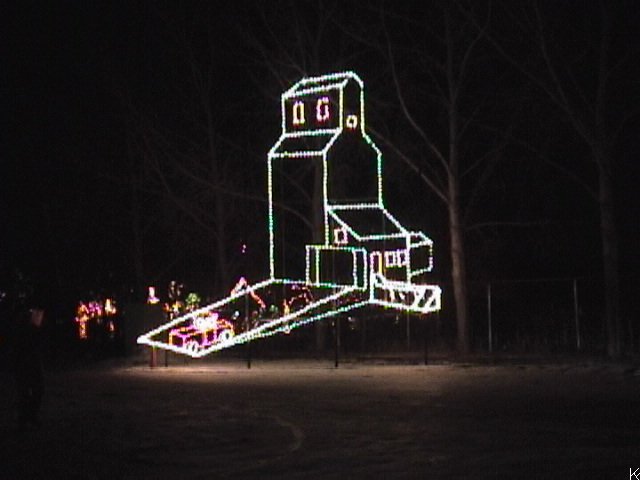 Truck Through Barn